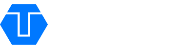 Tenmat logo with a blue hexagon and a white T next to the company name in white on a black background.
